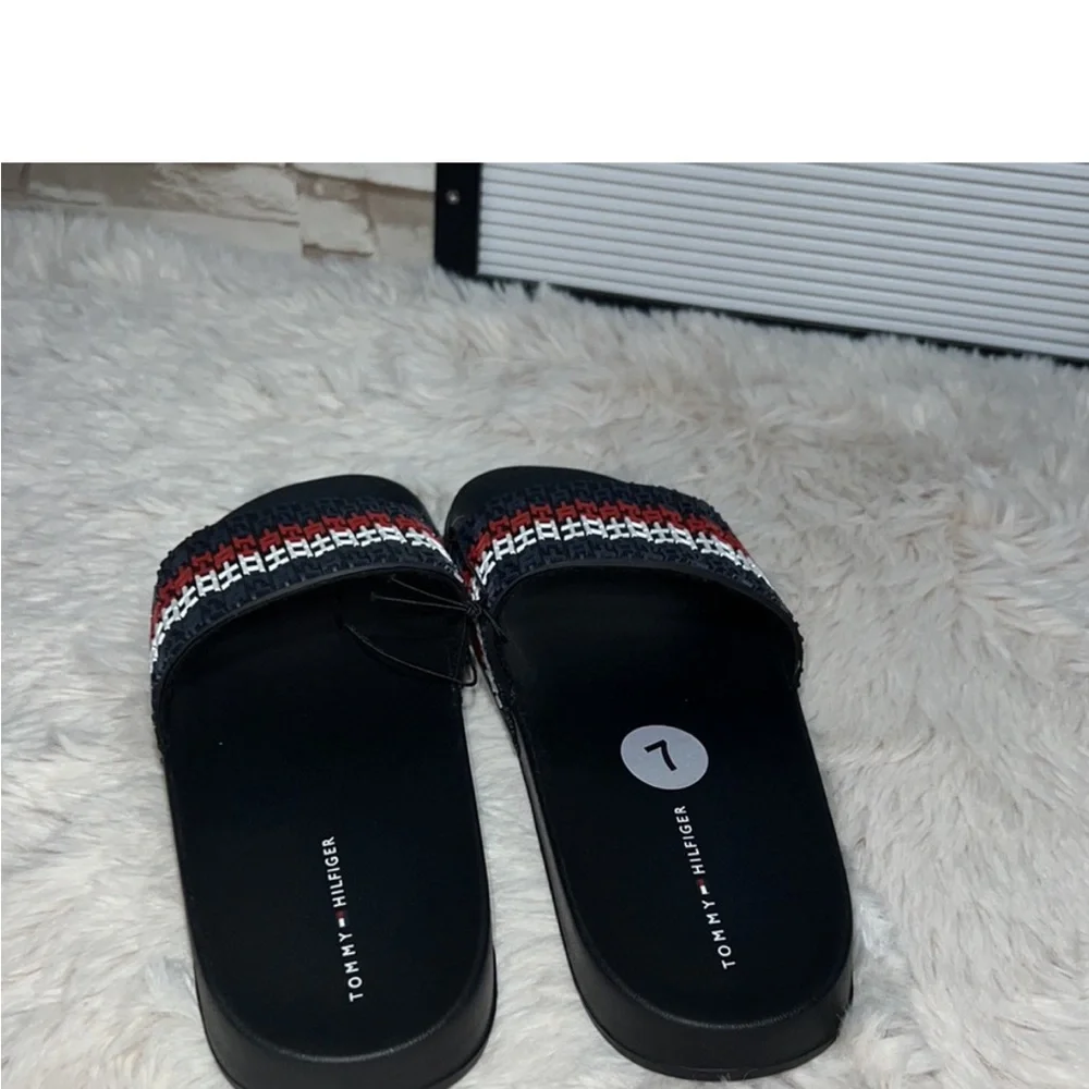 TOMMY HILFIGER Slide Sandals.